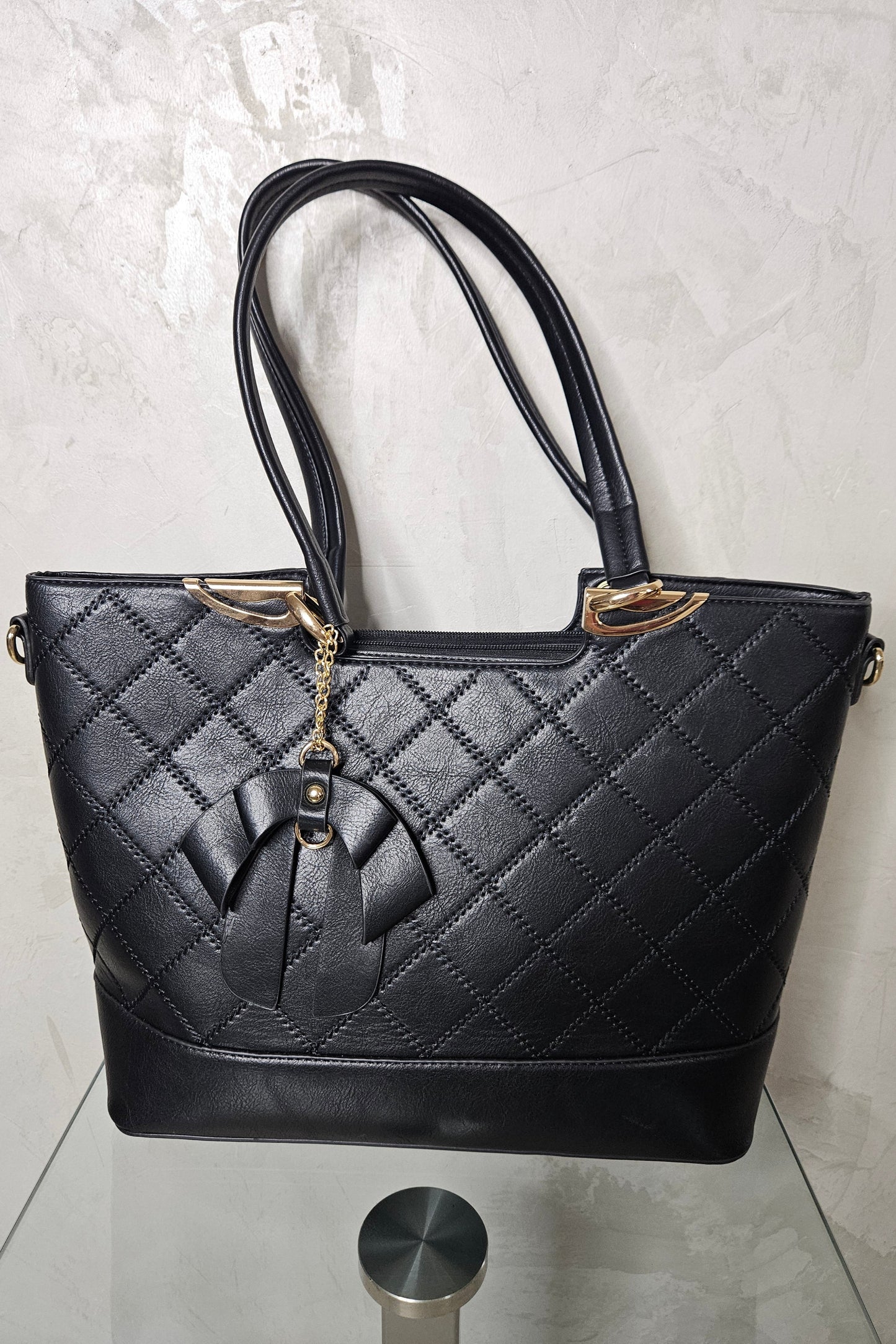 CARTERA NEGRA GRANDE CON "WALLET"