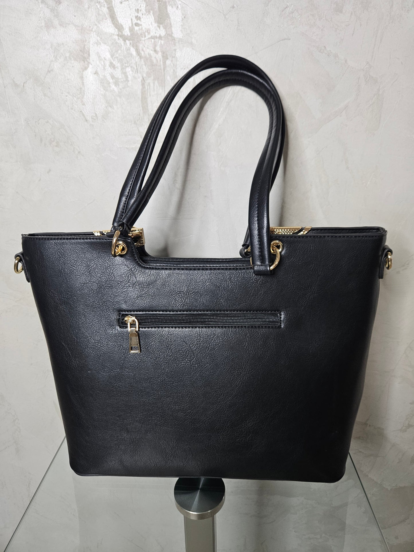 CARTERA NEGRA GRANDE CON "WALLET"