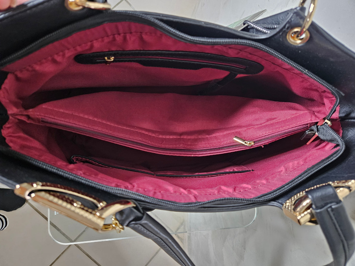 CARTERA NEGRA GRANDE CON "WALLET"