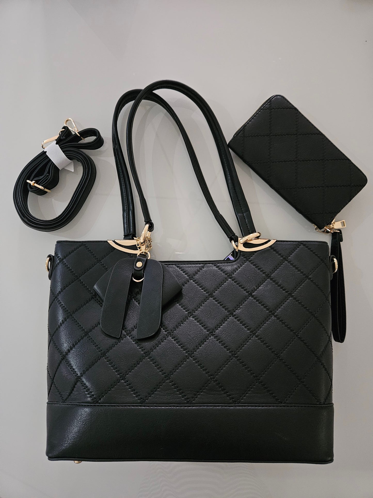 CARTERA NEGRA GRANDE CON "WALLET"
