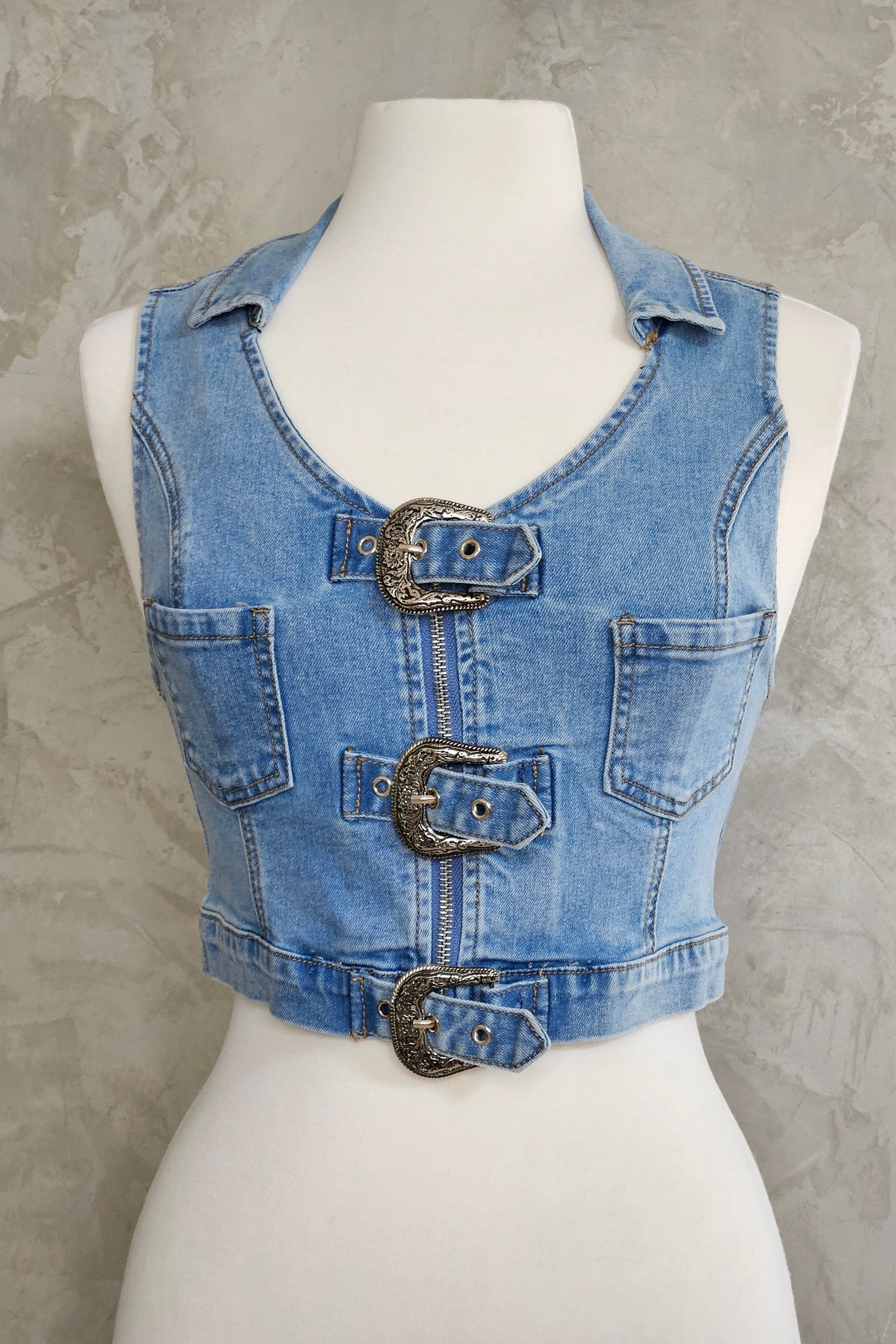 DENIM TOP