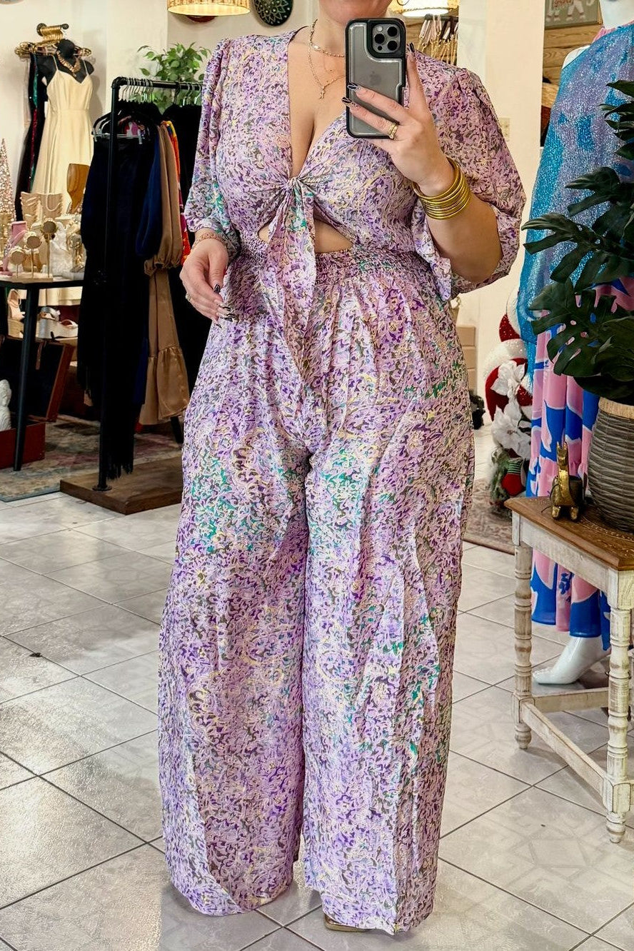 JUMPSUIT "BOHO" VIOLETA