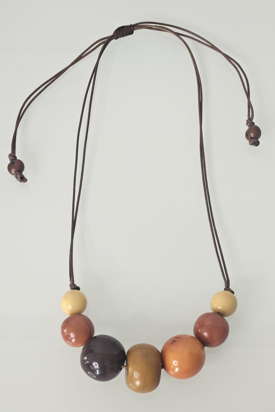 COLLAR ARTESANAL COLOMBIANO COLORES TIERRA