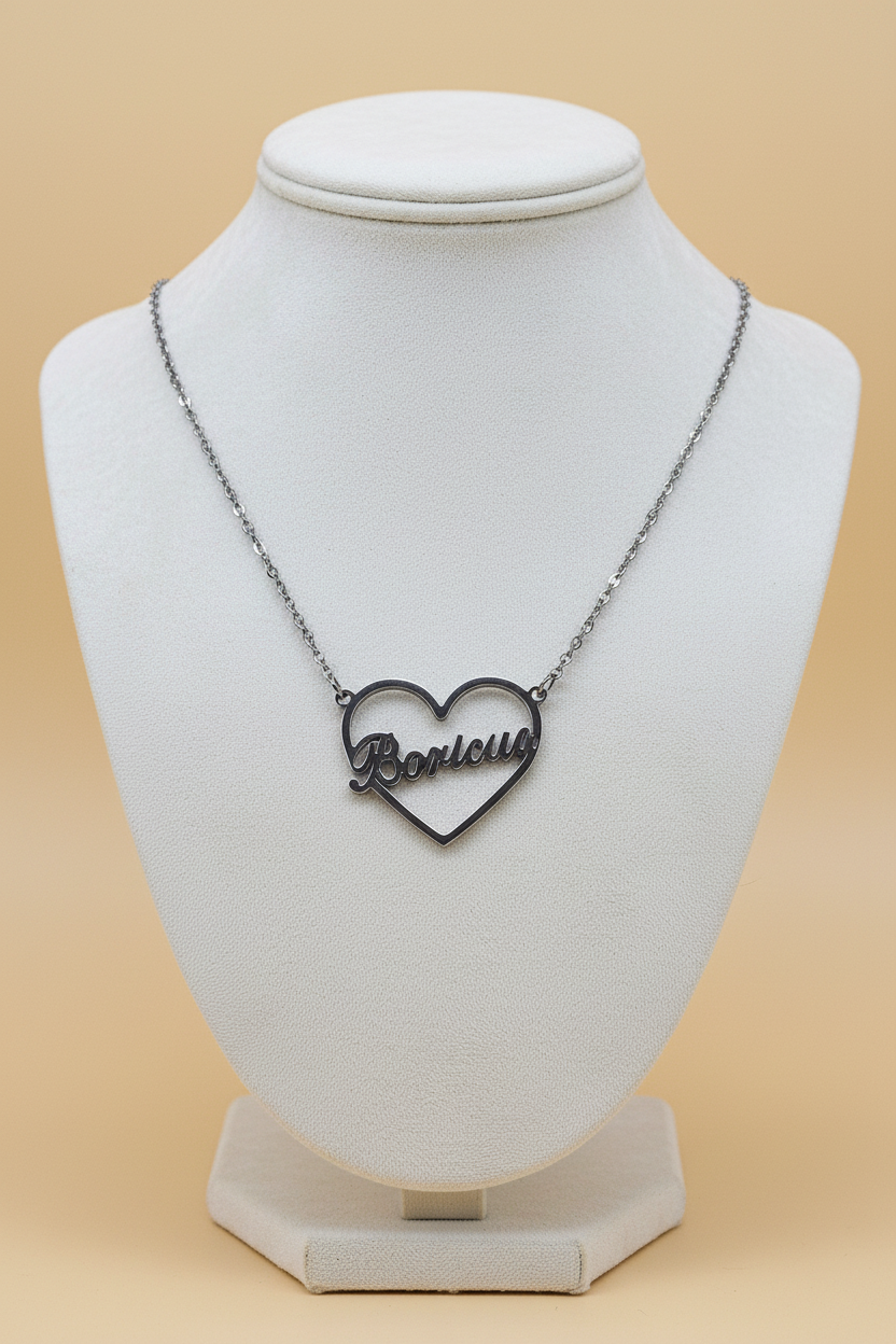 Boricua Necklace Jewelry Display
