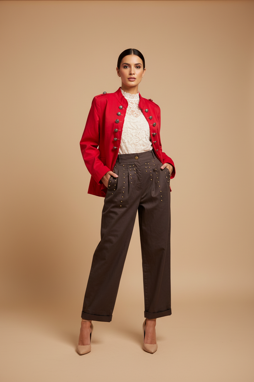 CHAQUETA NAPO ROJA