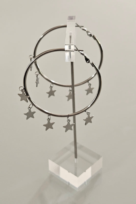 PANTALLAS PLATEADAS CON ESTRELLAS