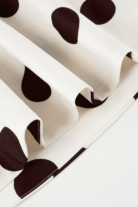 FALDA MIDI DE LUNARES (POLKA DOT)