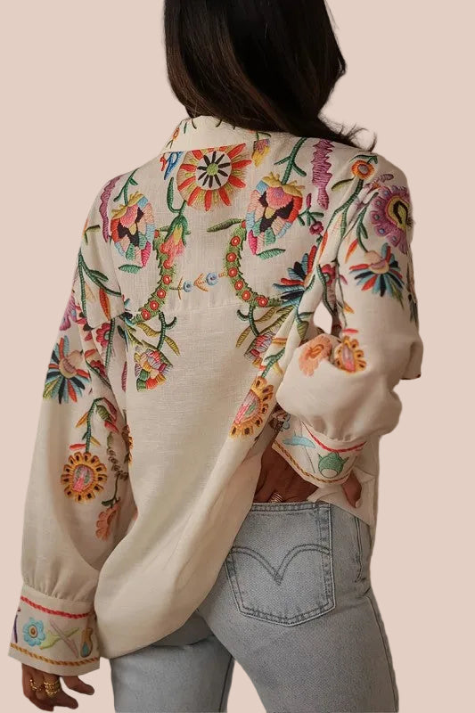 CAMISA MANGA LARGA Y BOTONES