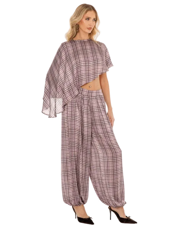 SET ALADINO DE BLUSA TÚNICA Y PANTALÓN