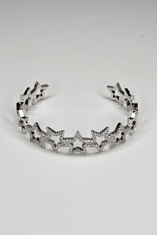 PULSERA SOLIDA ESTRELLAS