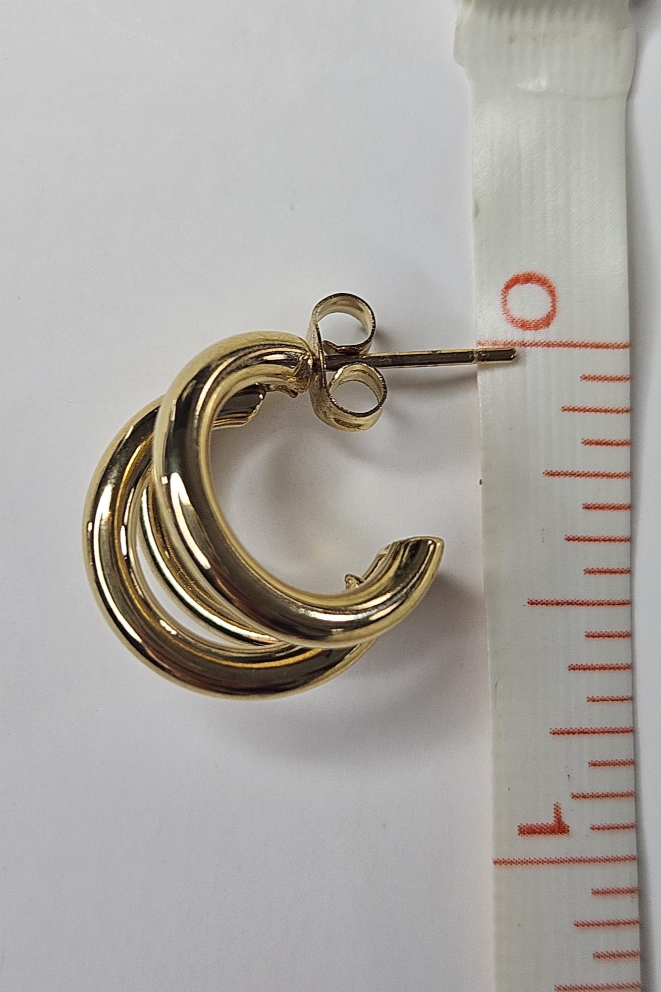 PANTALLAS PEQUEÑAS DORADAS TRIPLE ARO