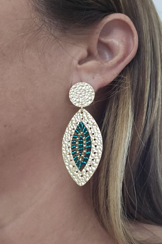 PANTALLAS DORADAS CON VERDE