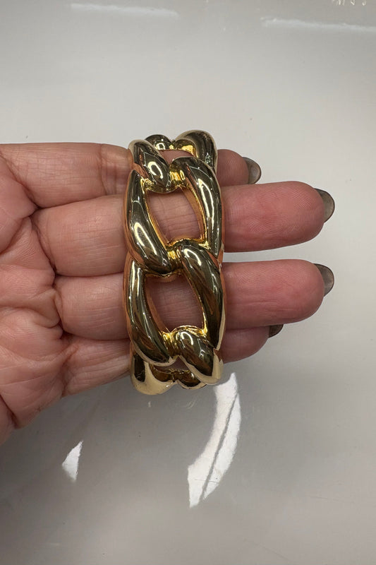 PULSERA DE ESLABONES DORADA