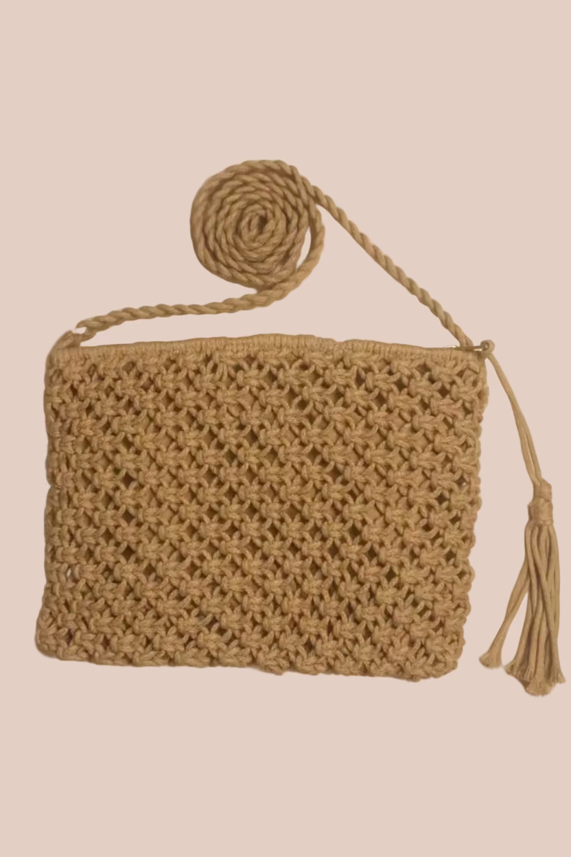 CARTERA CROCHET CROSSBODY