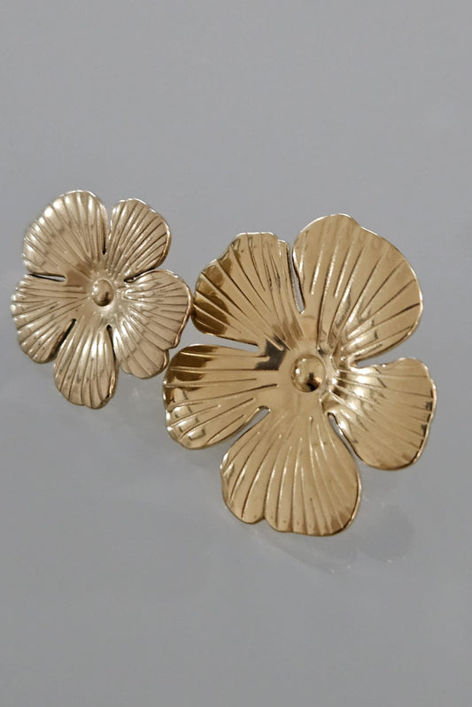 PANTALLAS COLOR ORO FLOR