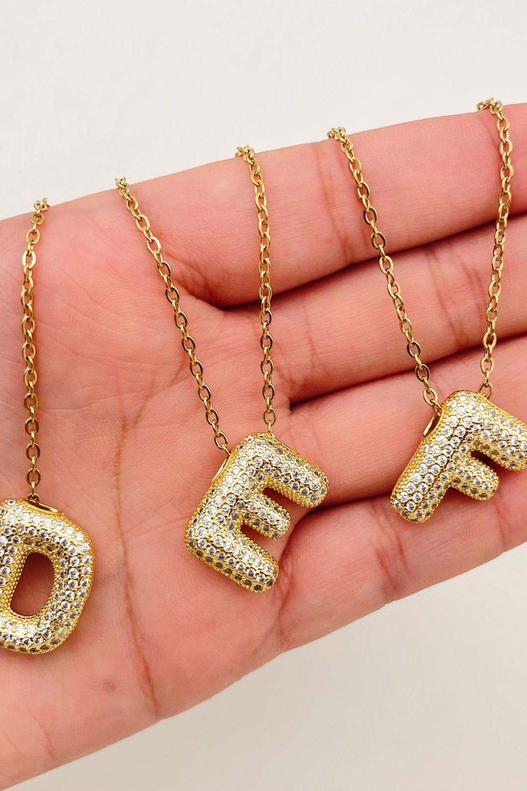 CADENA PENDANT DE LETRA