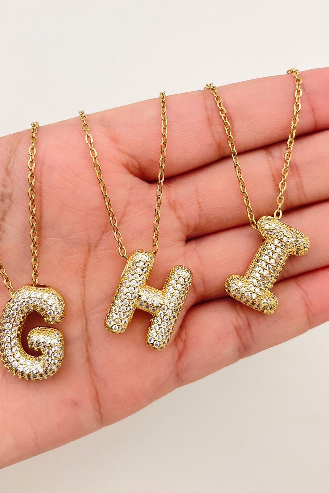 CADENA PENDANT DE LETRA