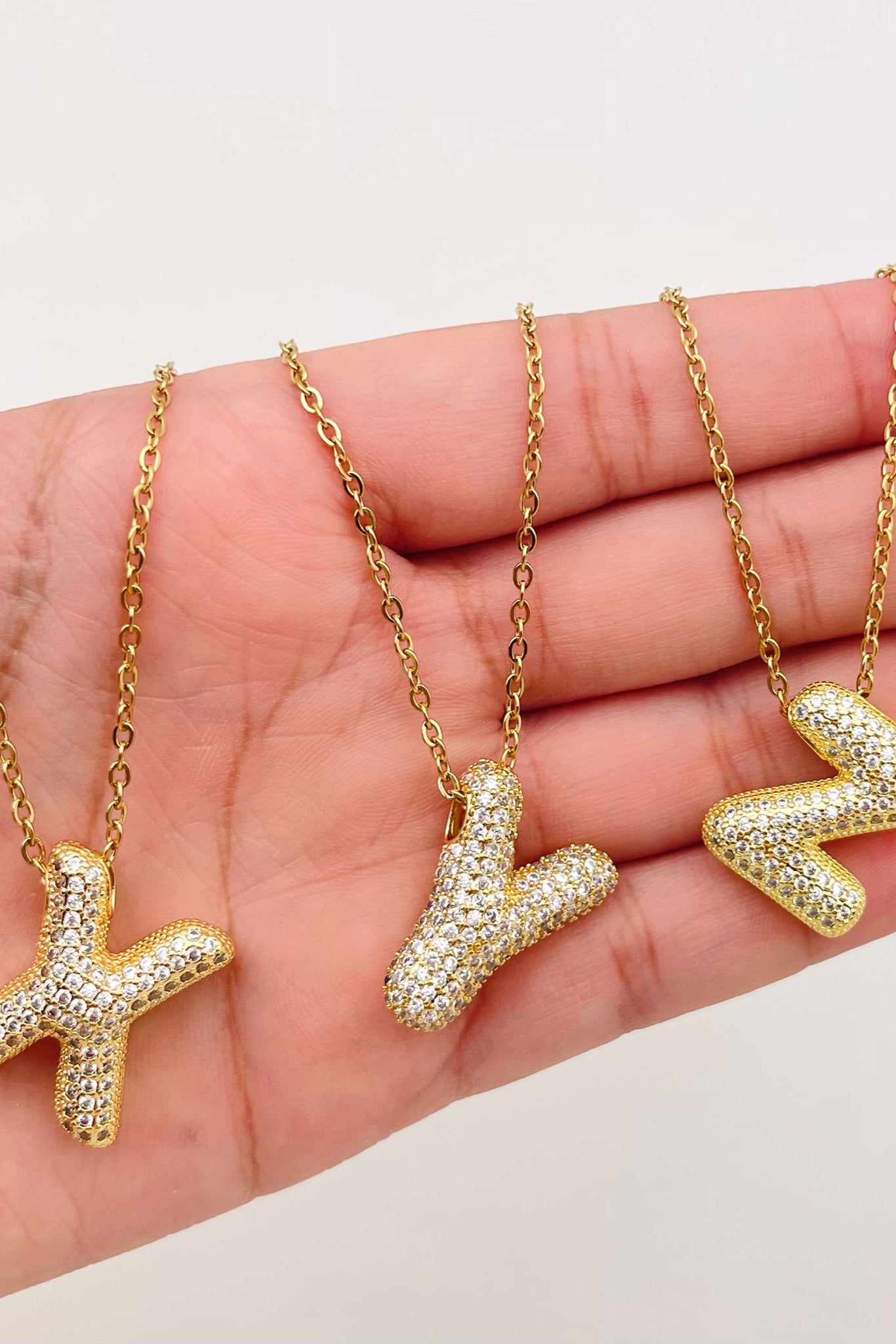 CADENA PENDANT DE LETRA