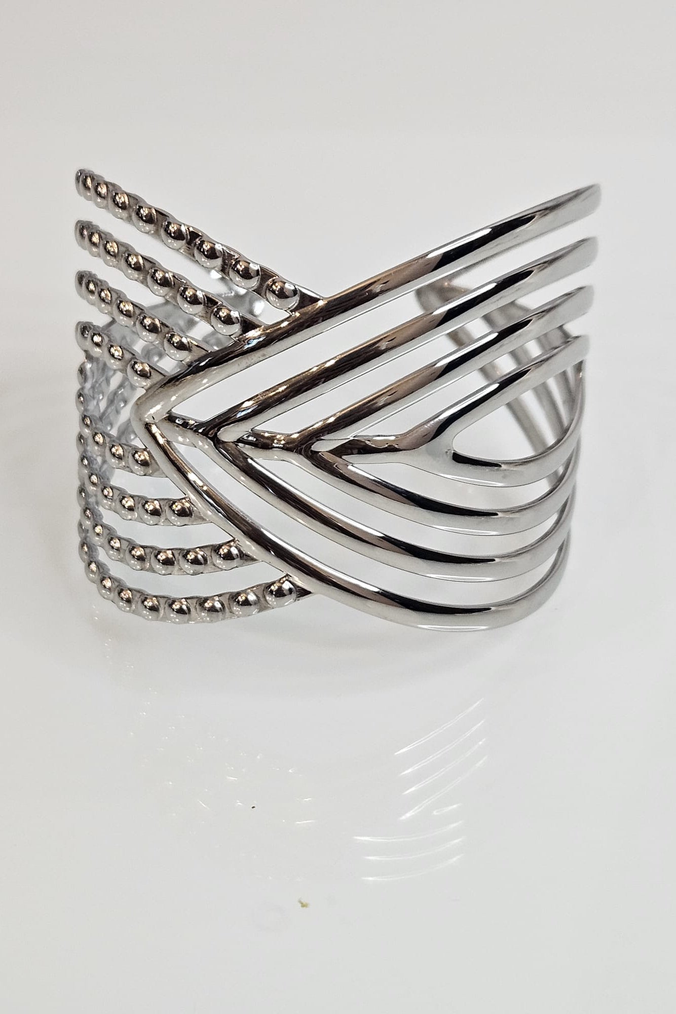 SET DE BRAZALETE Y PANTALLAS DORADO Y/O PLATEADO