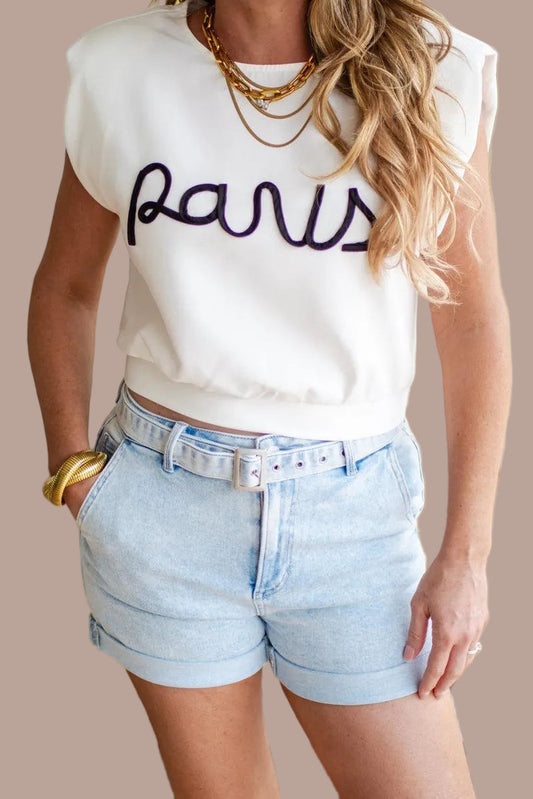 BLUSA BLANCA "PARIS"