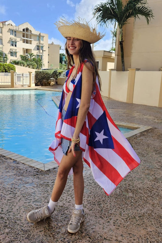 COVER UP BORICUA Y BANDERA