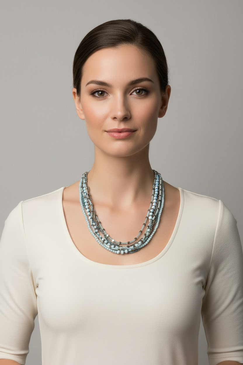 Collar en primer plano