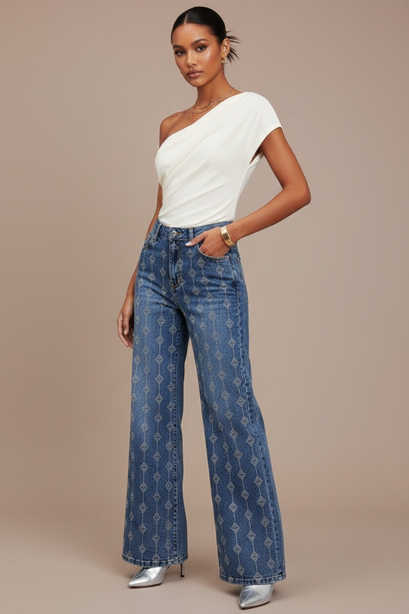 MAHONES CON BLUSA BLANCA - Variación 2