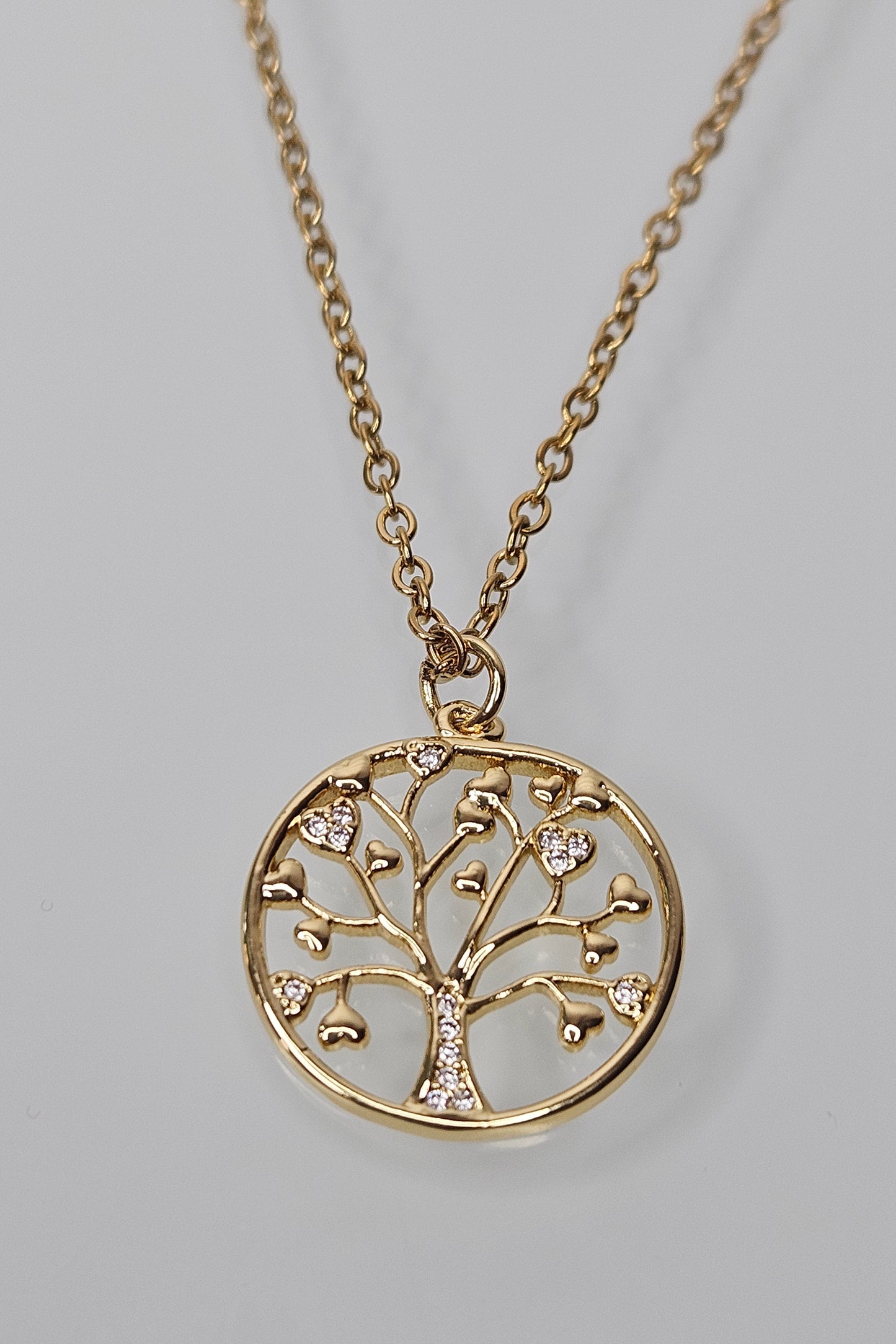 CADENA DORADA ARBOL DE LA VIDA